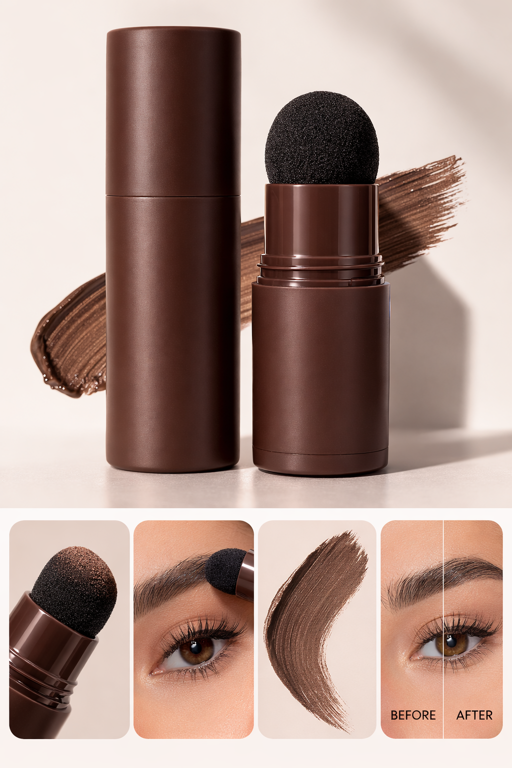 Hairline & Brow Sponge-Tip Applicator