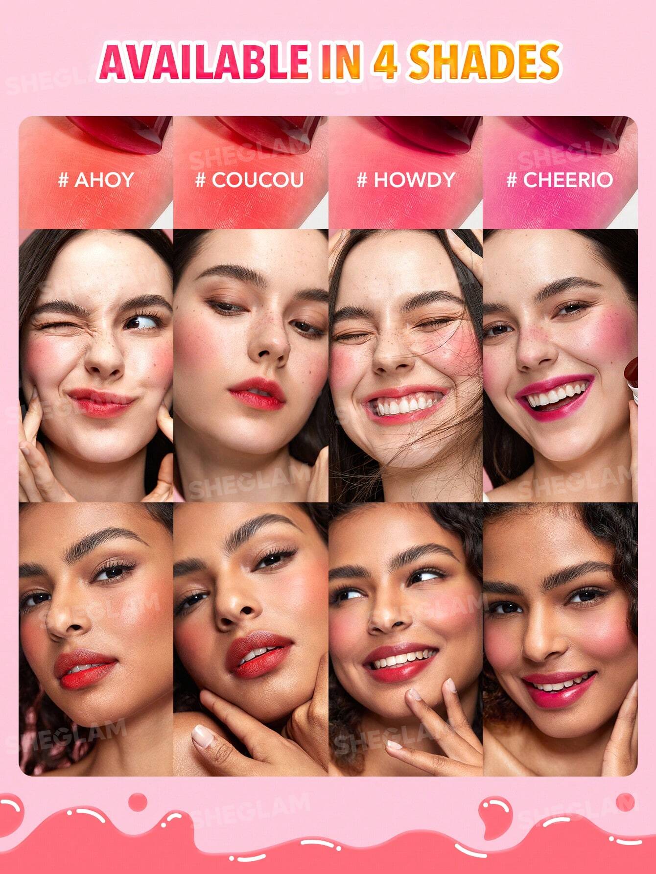 Sheglam  Jelly-Licious Hydrating Lip &amp; Blush Tint