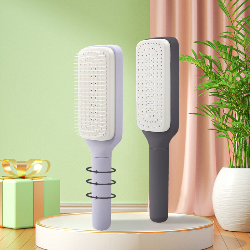 Self Cleaning Hairbrush