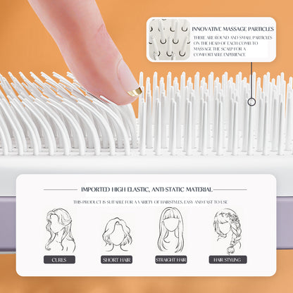 Self Cleaning Hairbrush