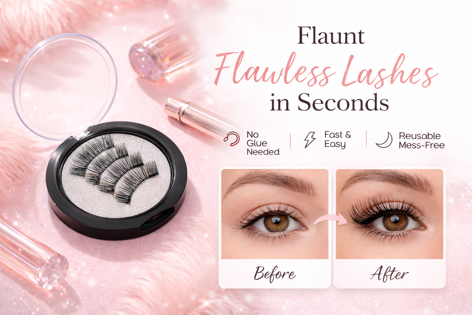 Magnetic Eyelashes